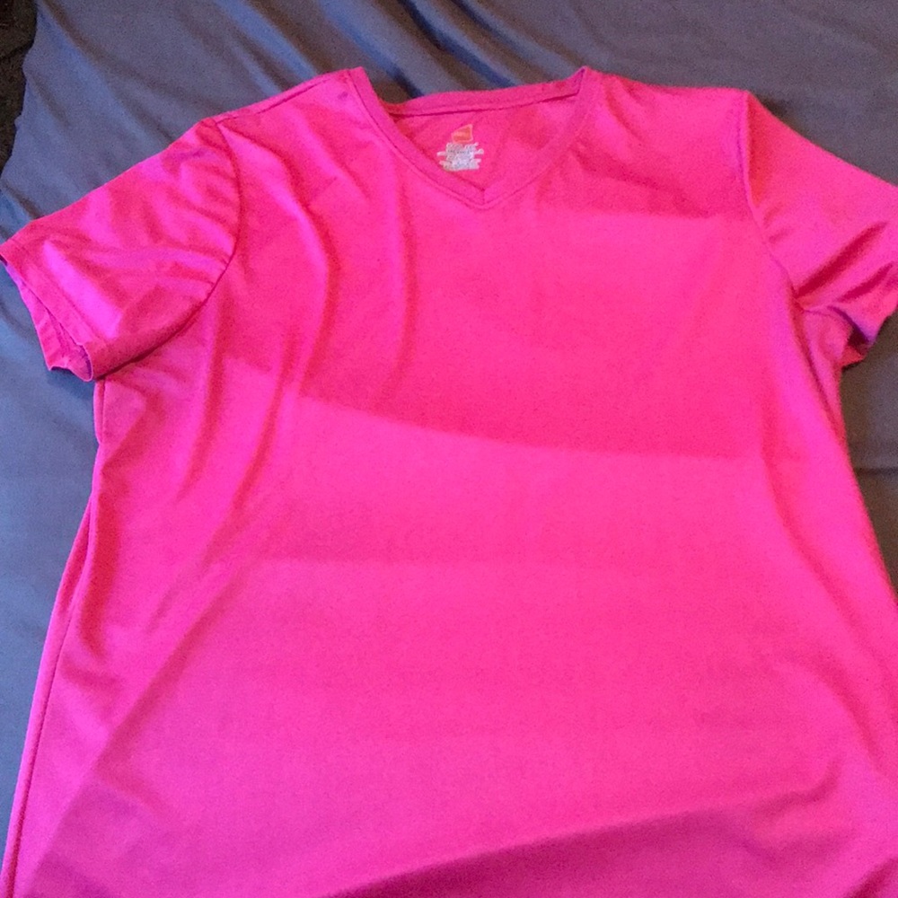 Pink cool dry shirt